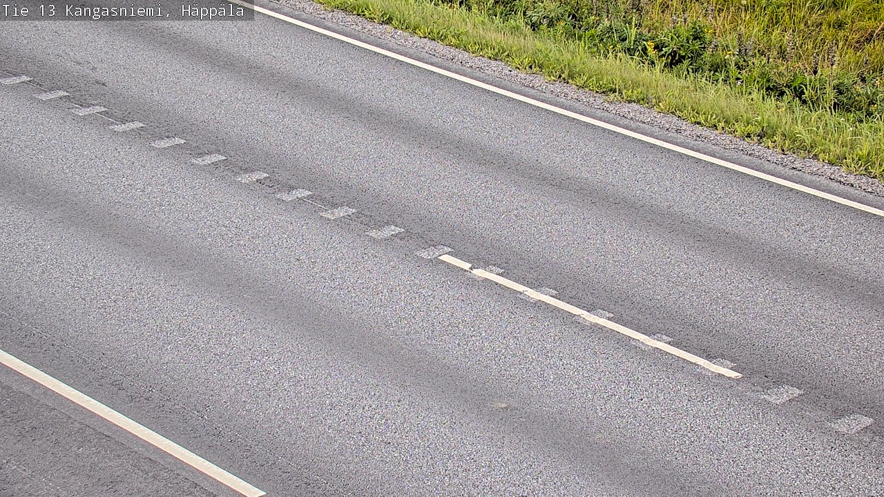 Weather Camera Image Väg 13 Kangasniemi, Häppälä, Kangasniemi, Etelä-Savo