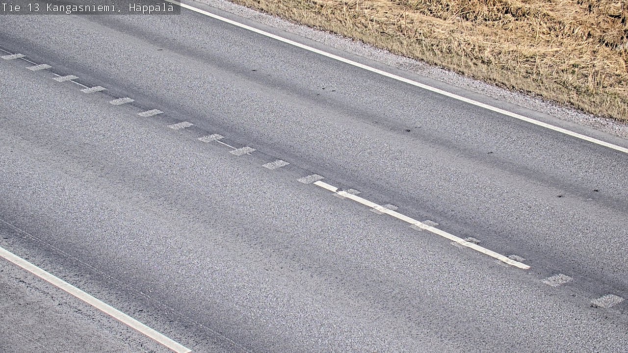 Weather Camera Image Väg 13 Kangasniemi, Häppälä, Kangasniemi, Etelä-Savo