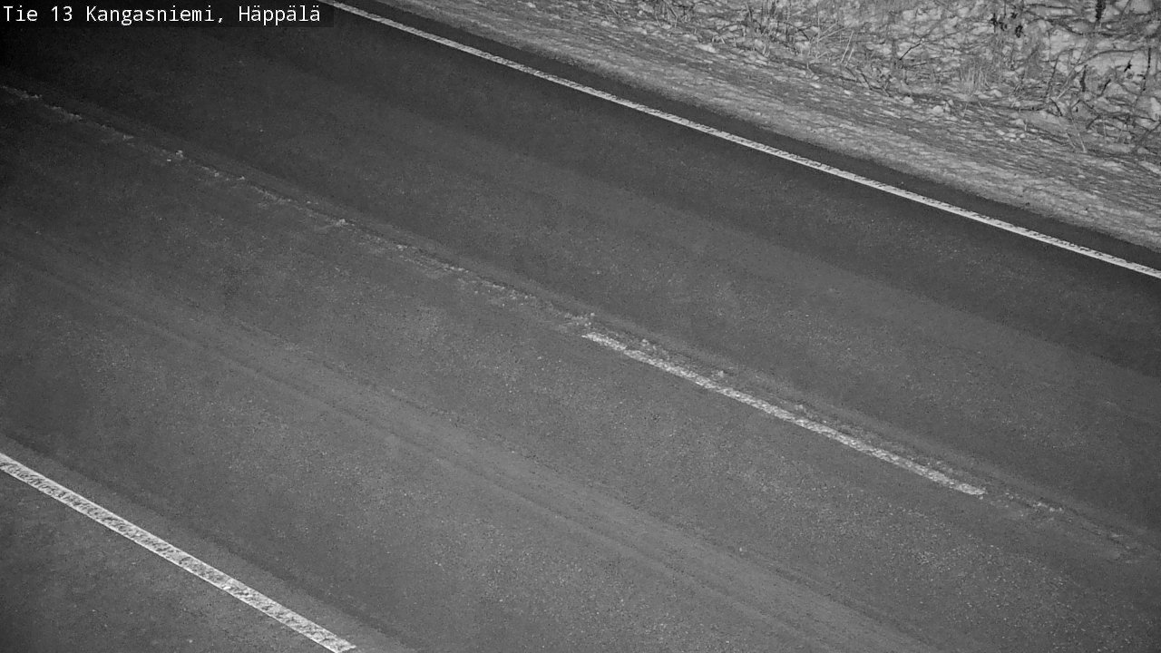 Weather Camera Image Road 13 Kangasniemi, Häppälä, Kangasniemi, Etelä-Savo