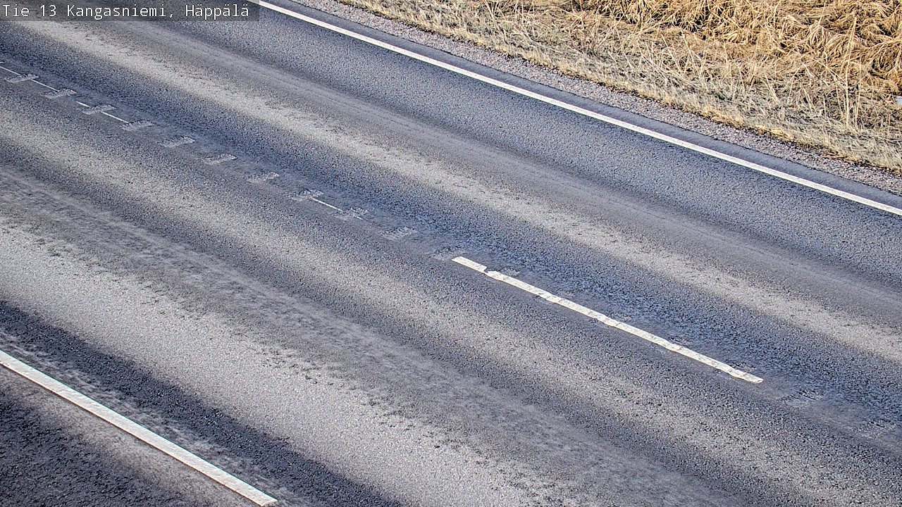 Weather Camera Image Road 13 Kangasniemi, Häppälä, Kangasniemi, Etelä-Savo