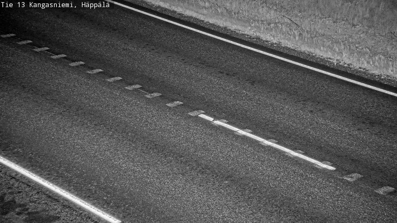 Weather Camera Image Road 13 Kangasniemi, Häppälä, Kangasniemi, Etelä-Savo