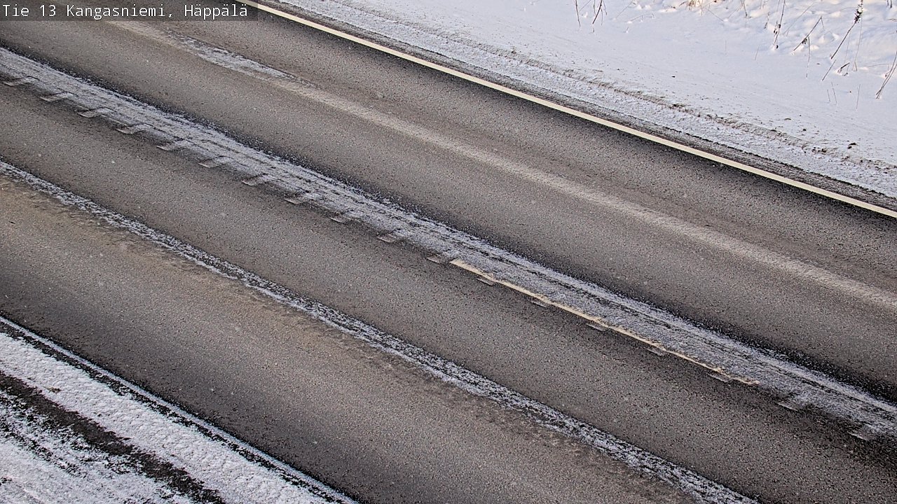 Weather Camera Image Road 13 Kangasniemi, Häppälä, Kangasniemi, Etelä-Savo