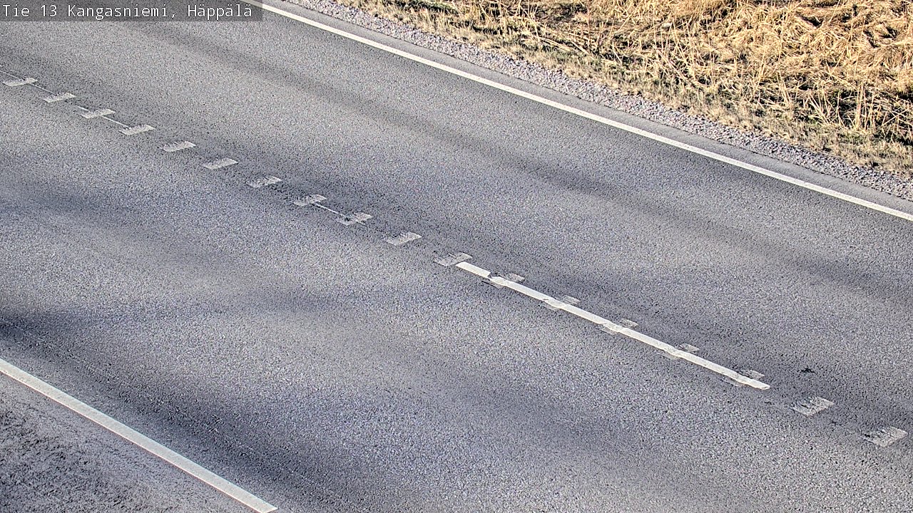 Weather Camera Image Väg 13 Kangasniemi, Häppälä, Kangasniemi, Etelä-Savo