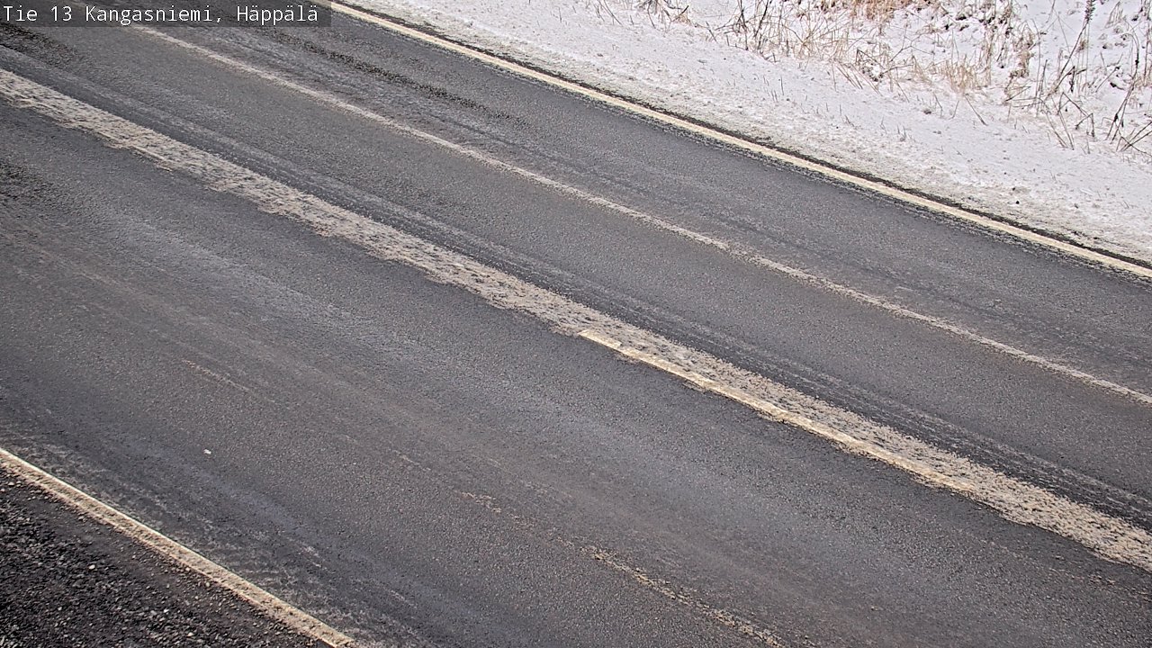 Weather Camera Image Road 13 Kangasniemi, Häppälä, Kangasniemi, Etelä-Savo
