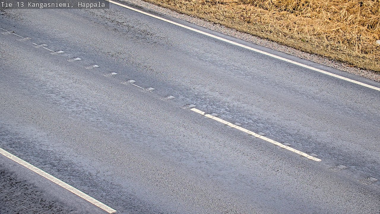 Weather Camera Image Väg 13 Kangasniemi, Häppälä, Kangasniemi, Etelä-Savo