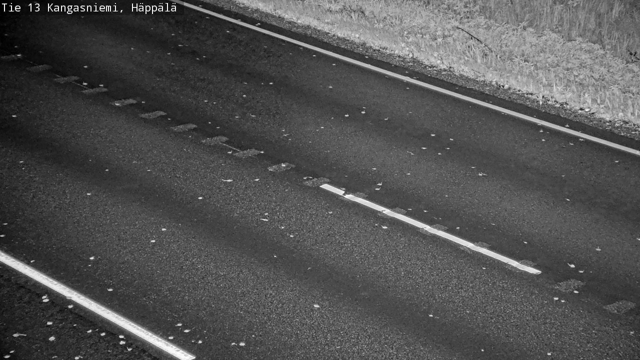 Weather Camera Image Road 13 Kangasniemi, Häppälä, Kangasniemi, Etelä-Savo