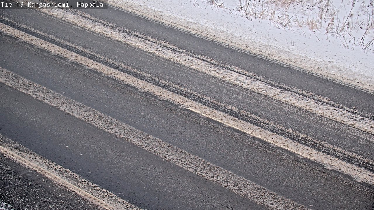 Weather Camera Image Road 13 Kangasniemi, Häppälä, Kangasniemi, Etelä-Savo