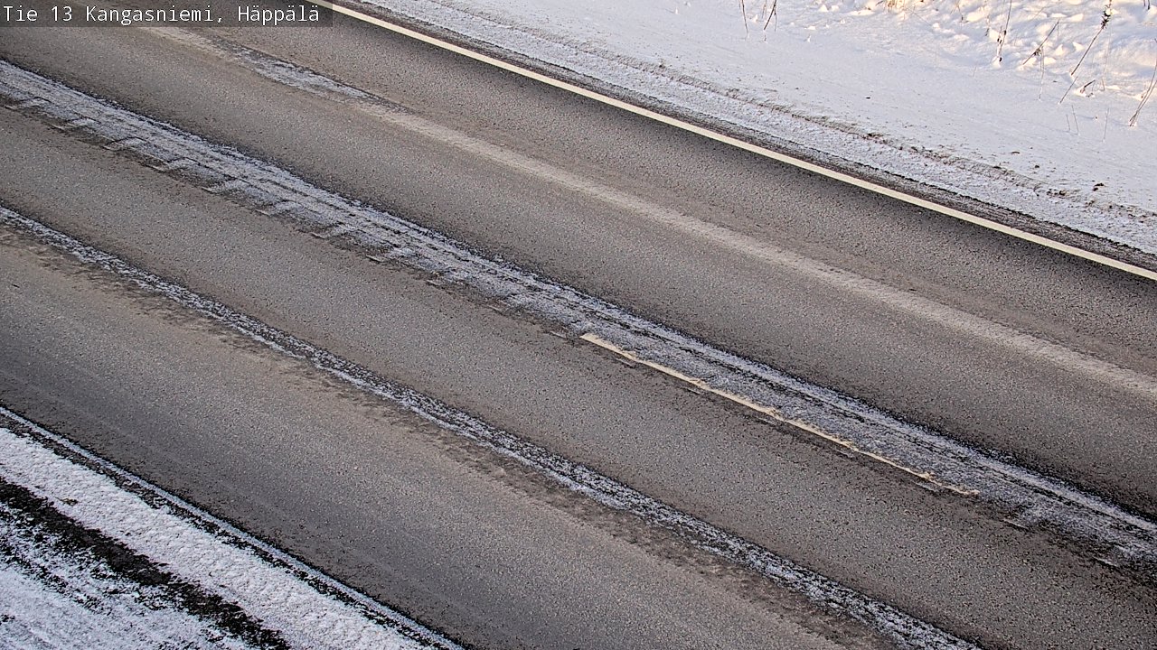 Weather Camera Image Road 13 Kangasniemi, Häppälä, Kangasniemi, Etelä-Savo