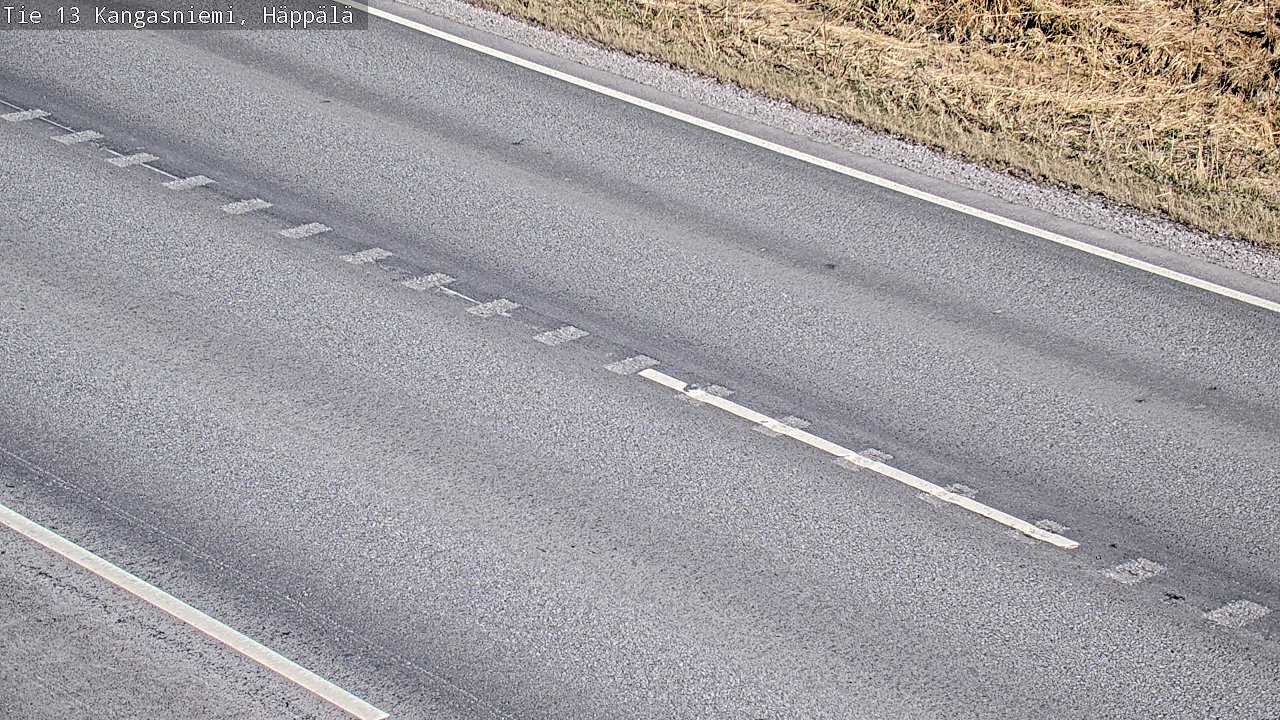 Weather Camera Image Road 13 Kangasniemi, Häppälä, Kangasniemi, Etelä-Savo