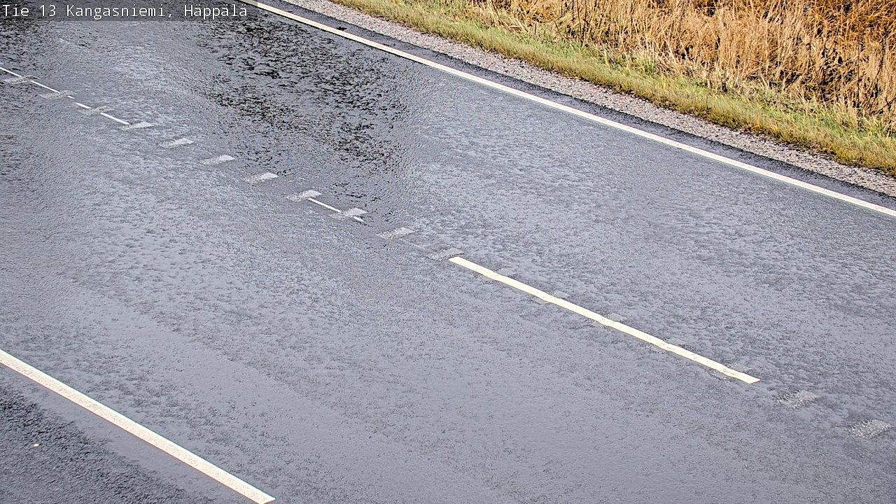 Weather Camera Image Road 13 Kangasniemi, Häppälä, Kangasniemi, Etelä-Savo