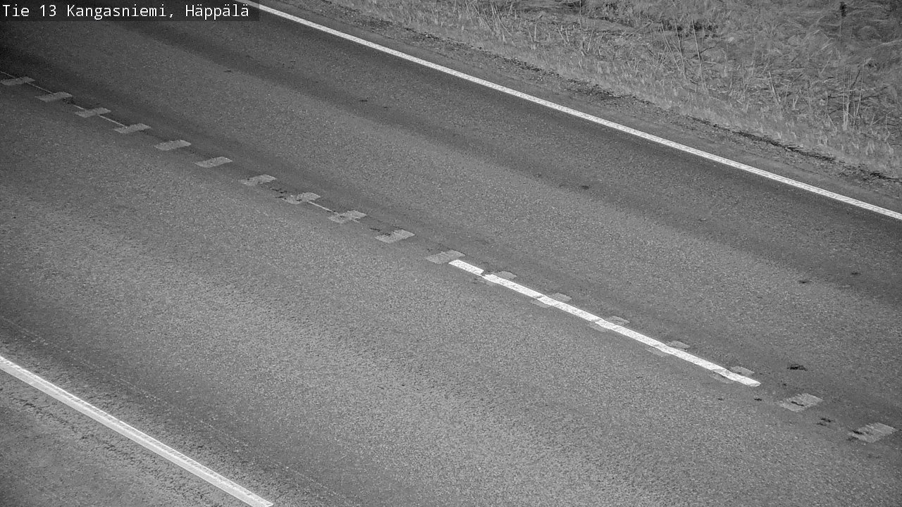 Weather Camera Image Väg 13 Kangasniemi, Häppälä, Kangasniemi, Etelä-Savo