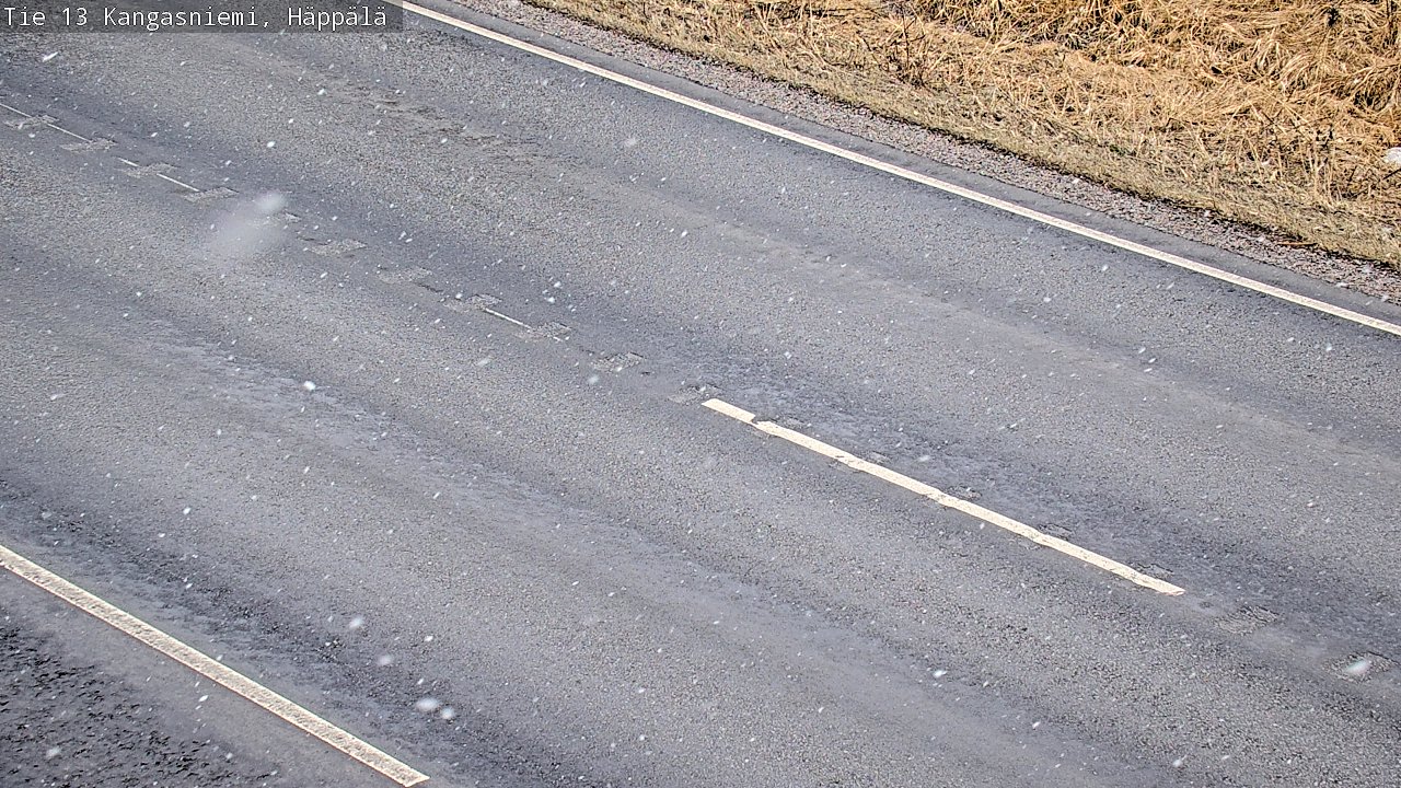 Weather Camera Image Väg 13 Kangasniemi, Häppälä, Kangasniemi, Etelä-Savo