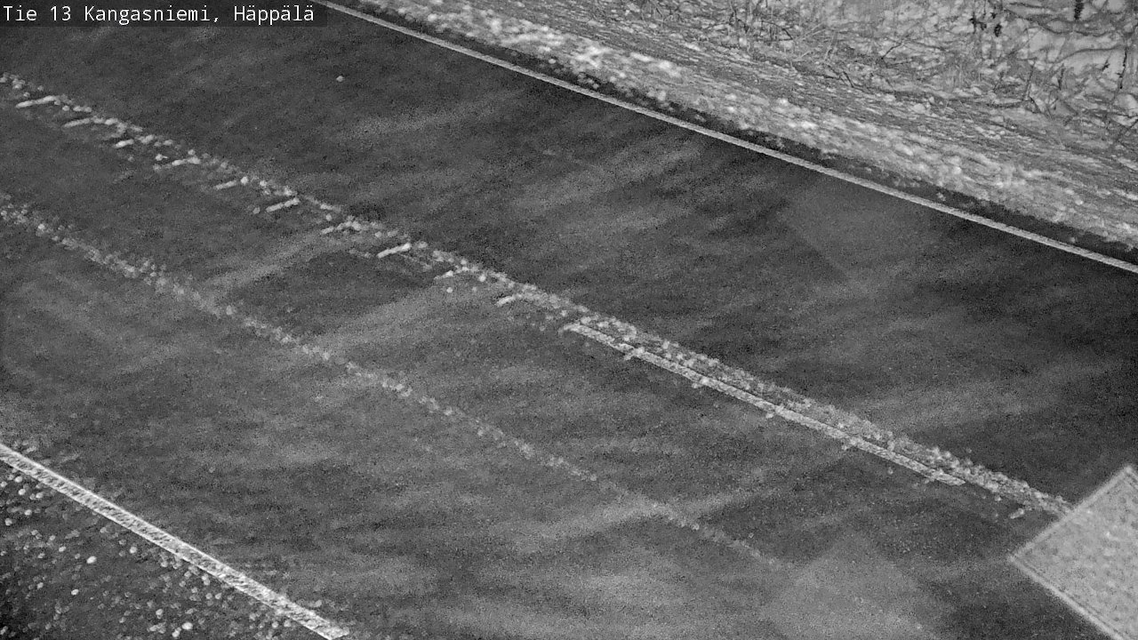 Weather Camera Image Road 13 Kangasniemi, Häppälä, Kangasniemi, Etelä-Savo