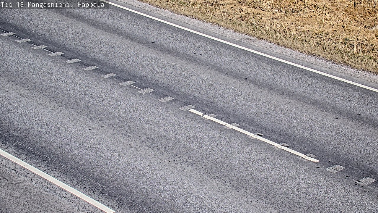 Weather Camera Image Väg 13 Kangasniemi, Häppälä, Kangasniemi, Etelä-Savo