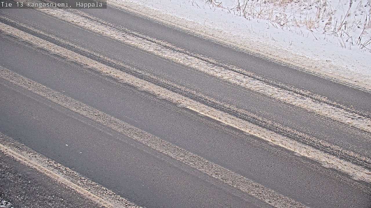 Weather Camera Image Road 13 Kangasniemi, Häppälä, Kangasniemi, Etelä-Savo