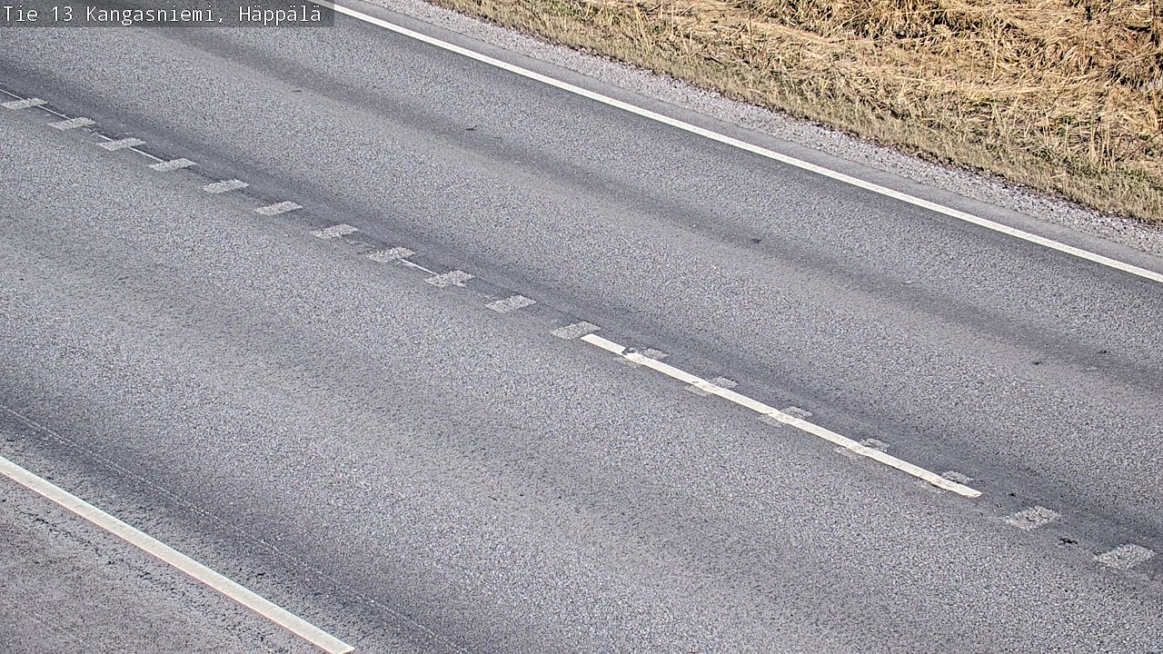 Weather Camera Image Road 13 Kangasniemi, Häppälä, Kangasniemi, Etelä-Savo