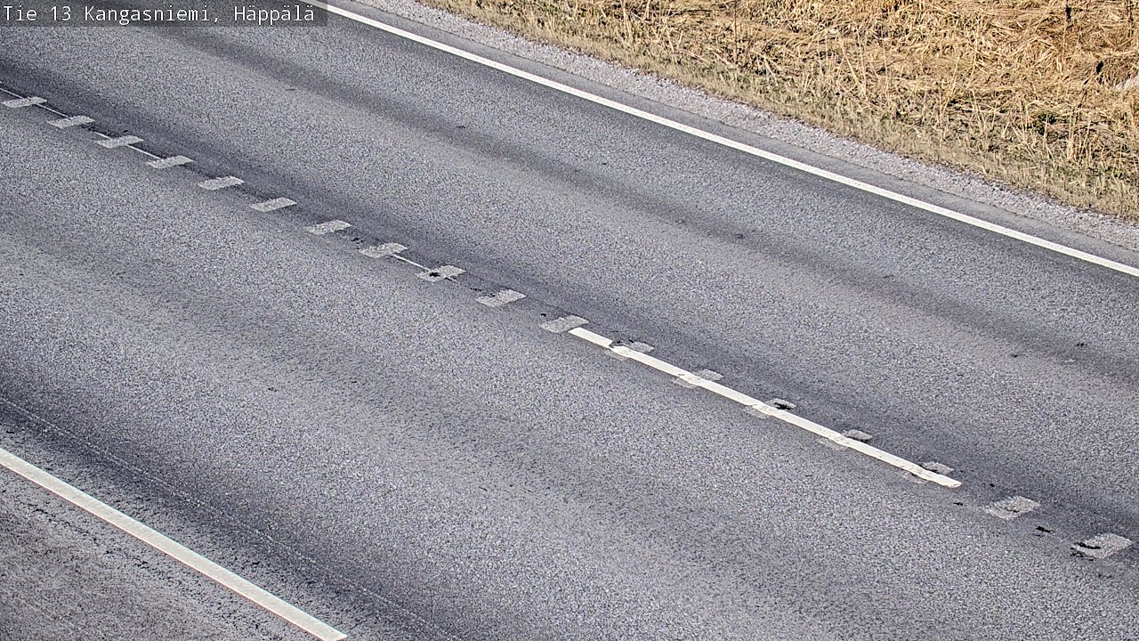 Weather Camera Image Väg 13 Kangasniemi, Häppälä, Kangasniemi, Etelä-Savo