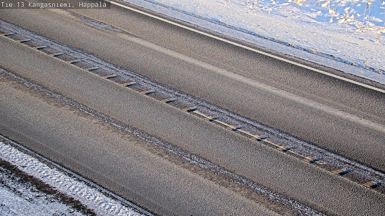 Weather Camera Image Road 13 Kangasniemi, Häppälä, Kangasniemi, Etelä-Savo