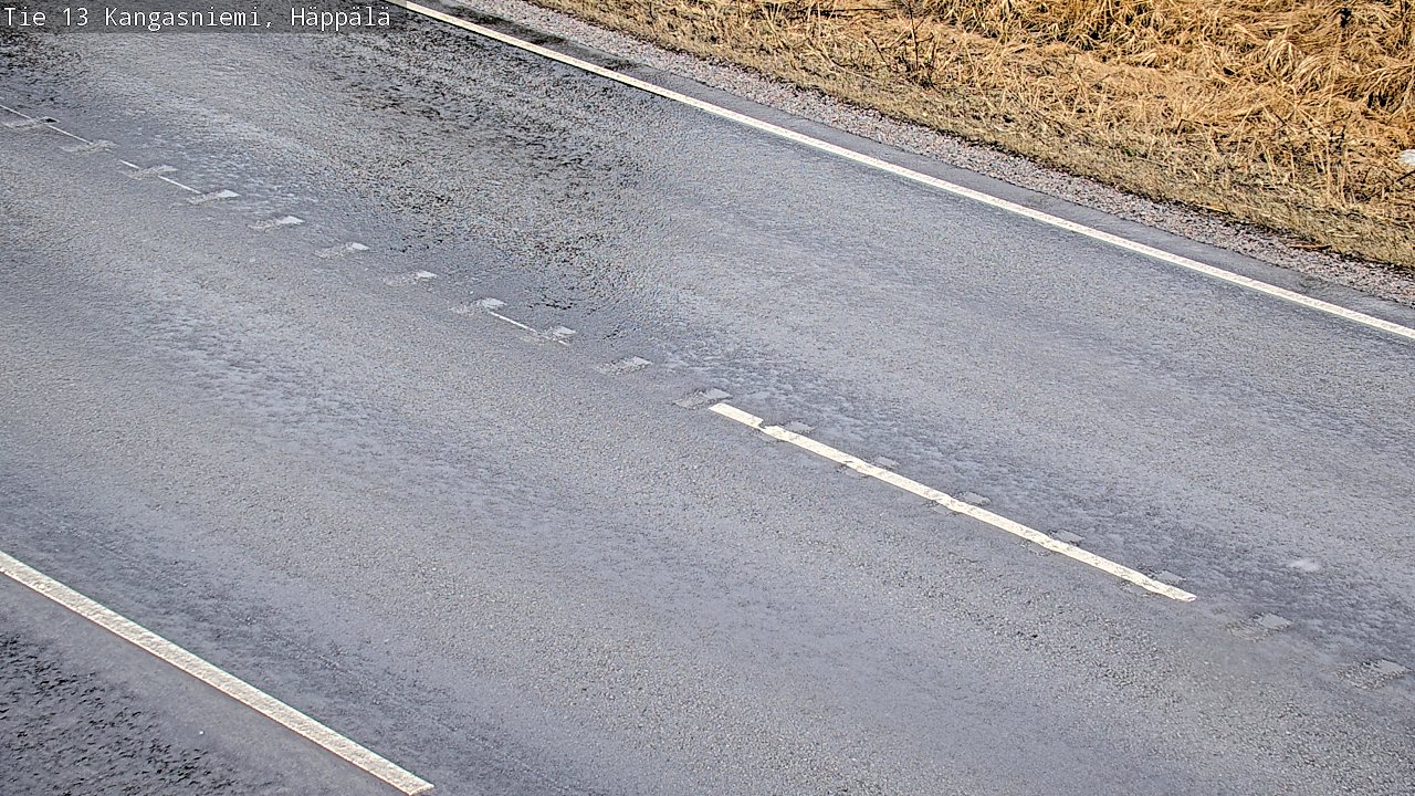 Weather Camera Image Väg 13 Kangasniemi, Häppälä, Kangasniemi, Etelä-Savo