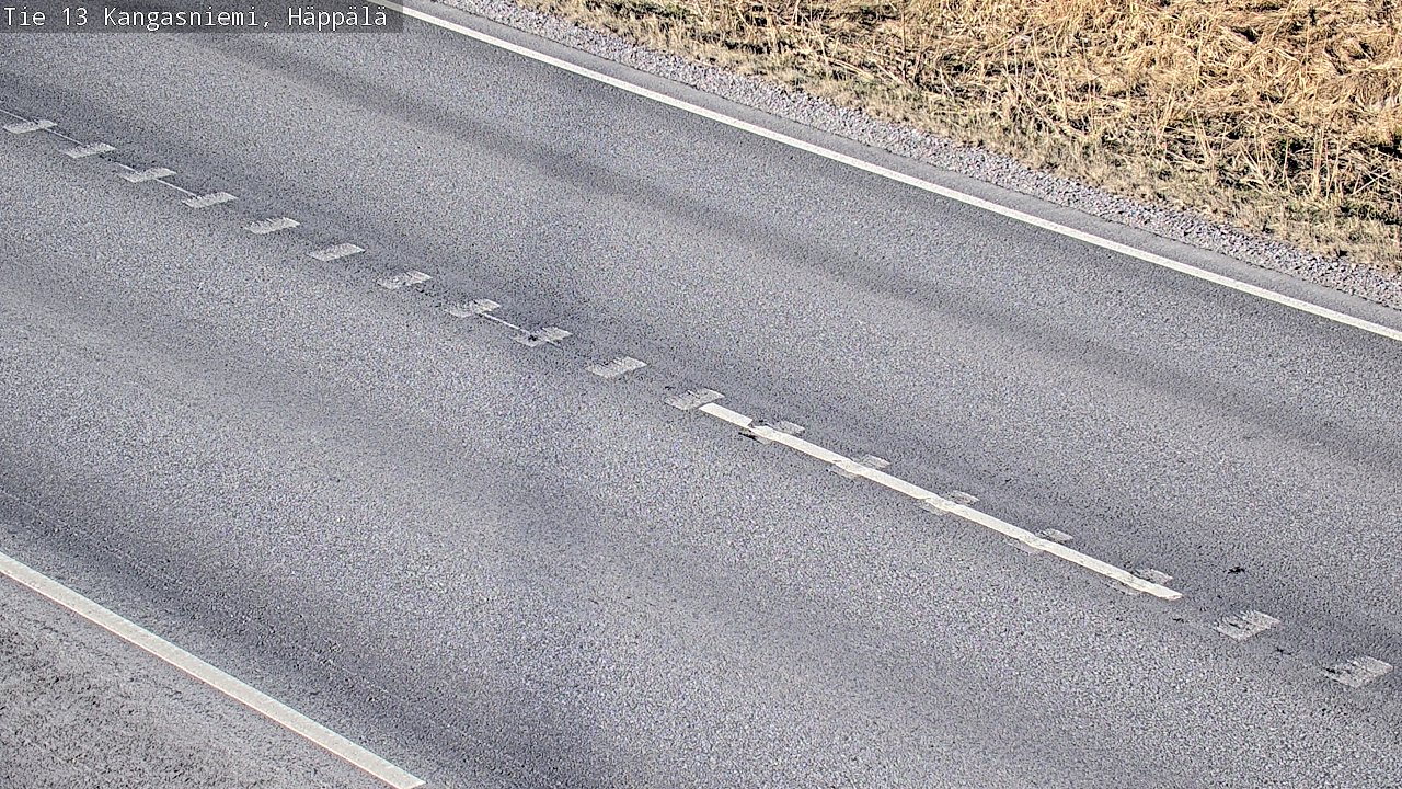 Weather Camera Image Väg 13 Kangasniemi, Häppälä, Kangasniemi, Etelä-Savo