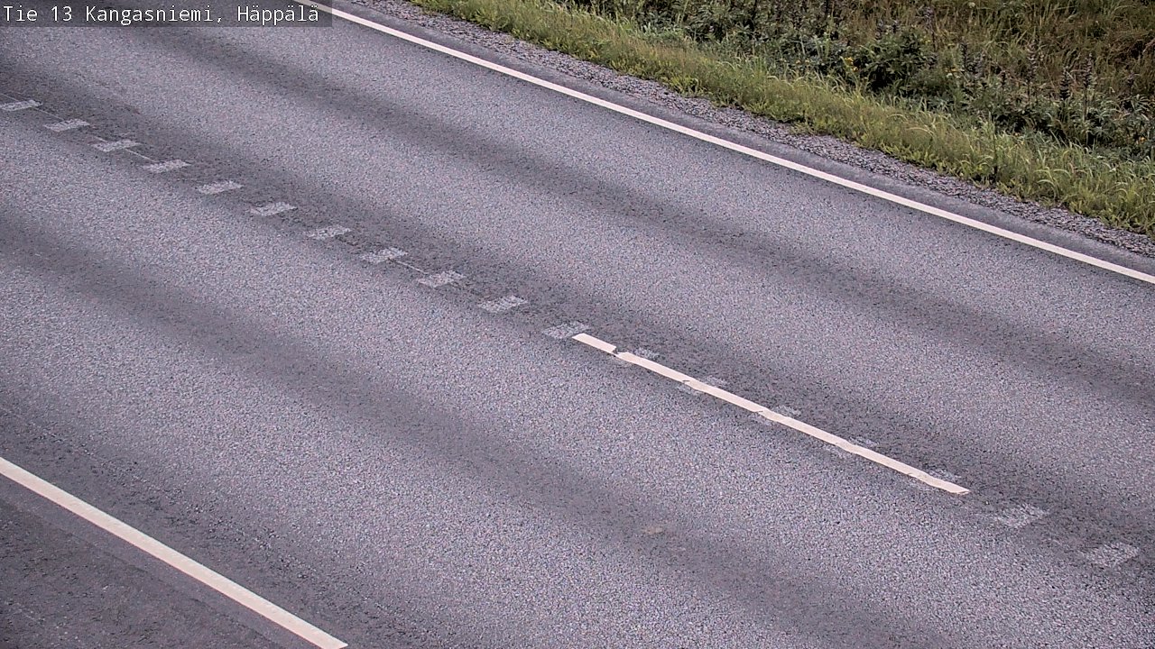 Weather Camera Image Väg 13 Kangasniemi, Häppälä, Kangasniemi, Etelä-Savo