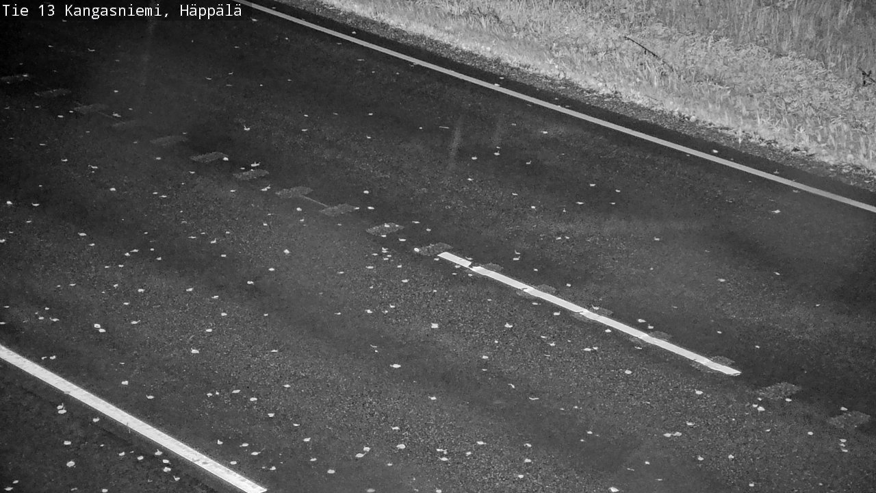 Weather Camera Image Road 13 Kangasniemi, Häppälä, Kangasniemi, Etelä-Savo