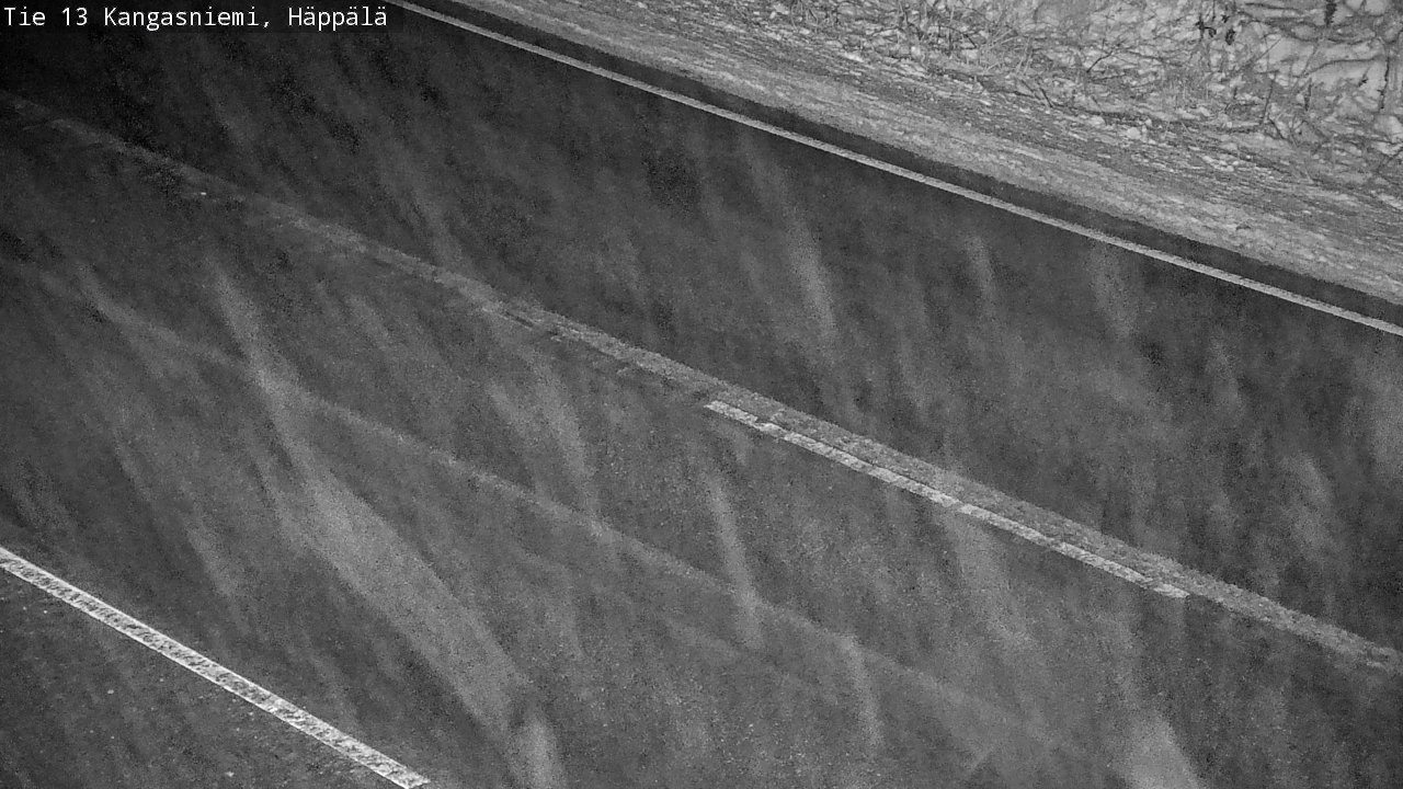 Weather Camera Image Road 13 Kangasniemi, Häppälä, Kangasniemi, Etelä-Savo