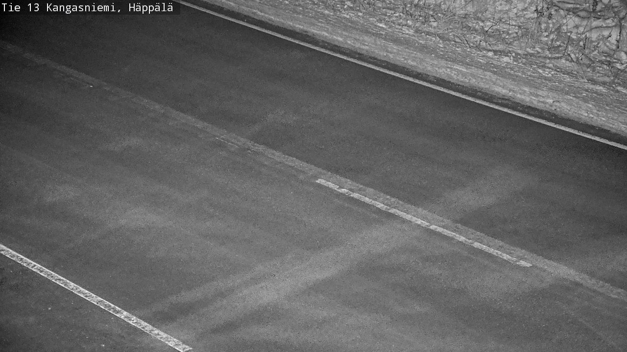 Weather Camera Image Road 13 Kangasniemi, Häppälä, Kangasniemi, Etelä-Savo