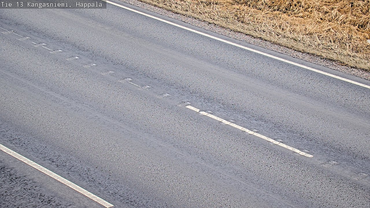 Weather Camera Image Väg 13 Kangasniemi, Häppälä, Kangasniemi, Etelä-Savo