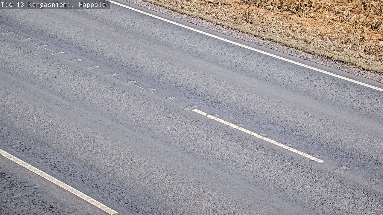 Weather Camera Image Väg 13 Kangasniemi, Häppälä, Kangasniemi, Etelä-Savo