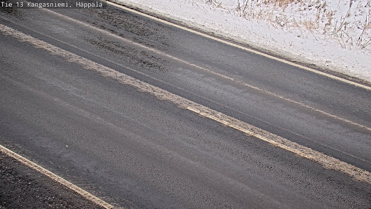 Weather Camera Image Road 13 Kangasniemi, Häppälä, Kangasniemi, Etelä-Savo