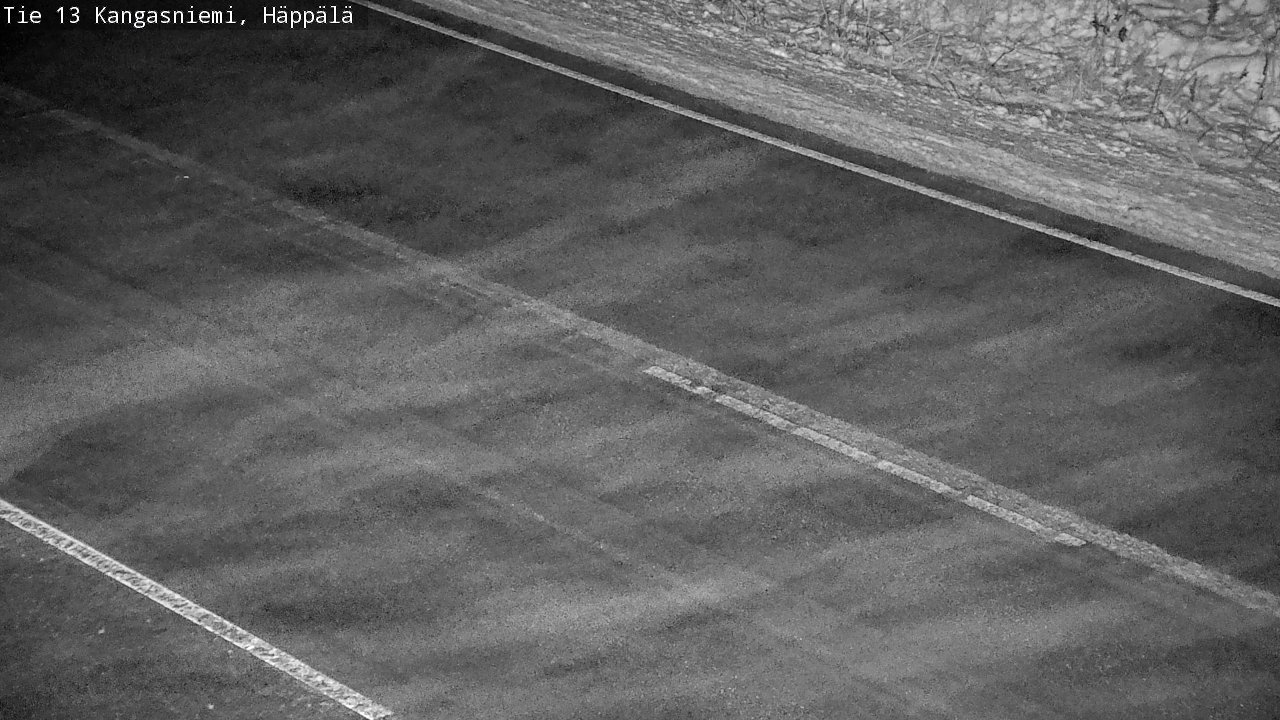 Weather Camera Image Road 13 Kangasniemi, Häppälä, Kangasniemi, Etelä-Savo