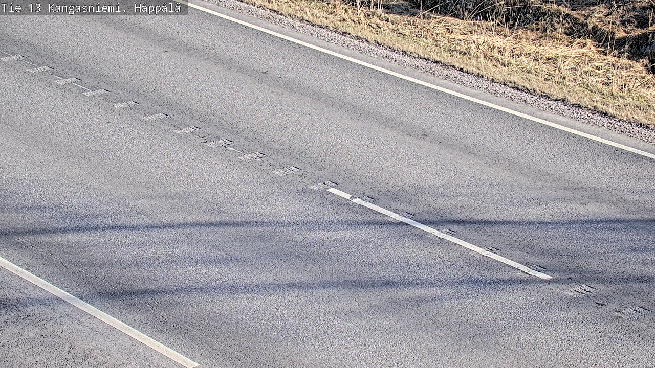 Weather Camera Image Road 13 Kangasniemi, Häppälä, Kangasniemi, Etelä-Savo