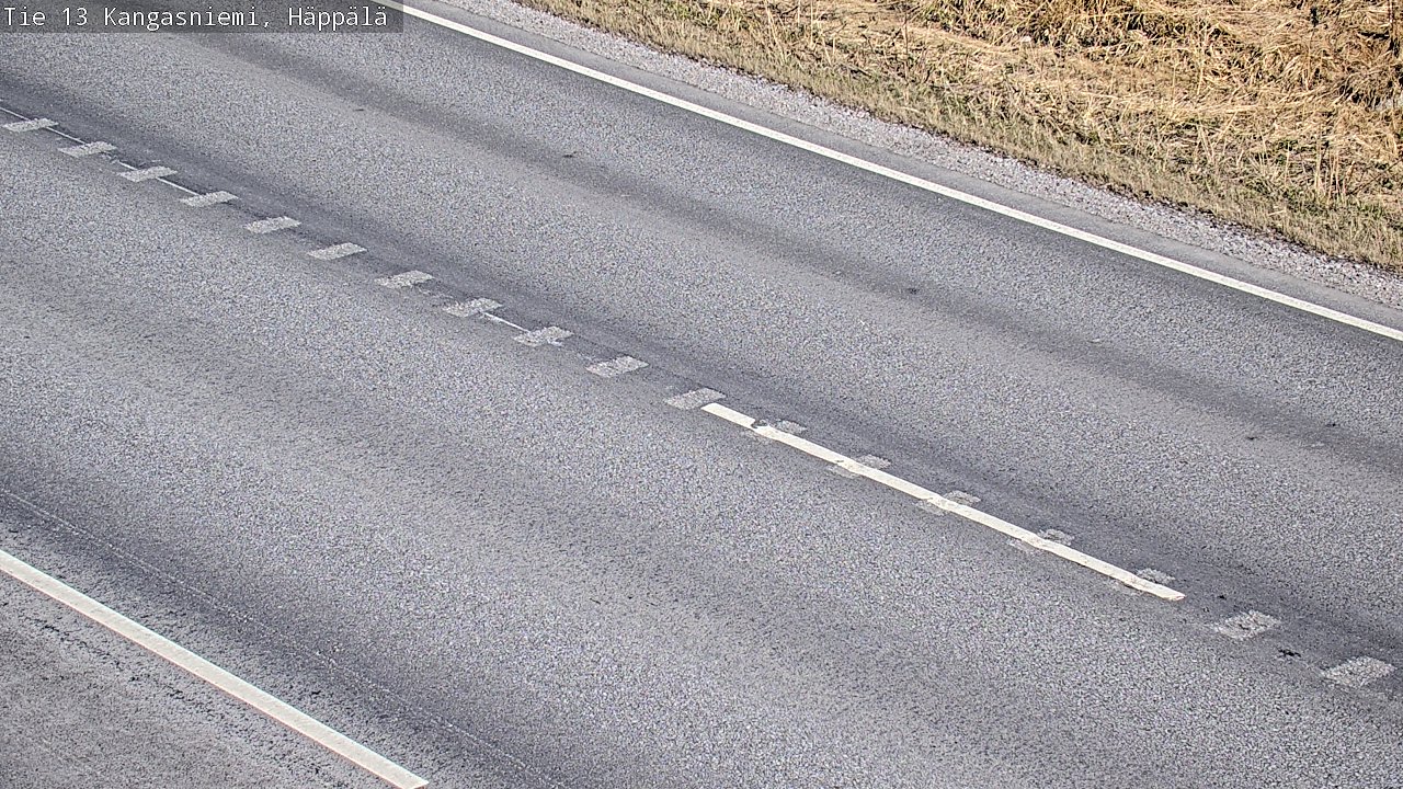 Weather Camera Image Road 13 Kangasniemi, Häppälä, Kangasniemi, Etelä-Savo