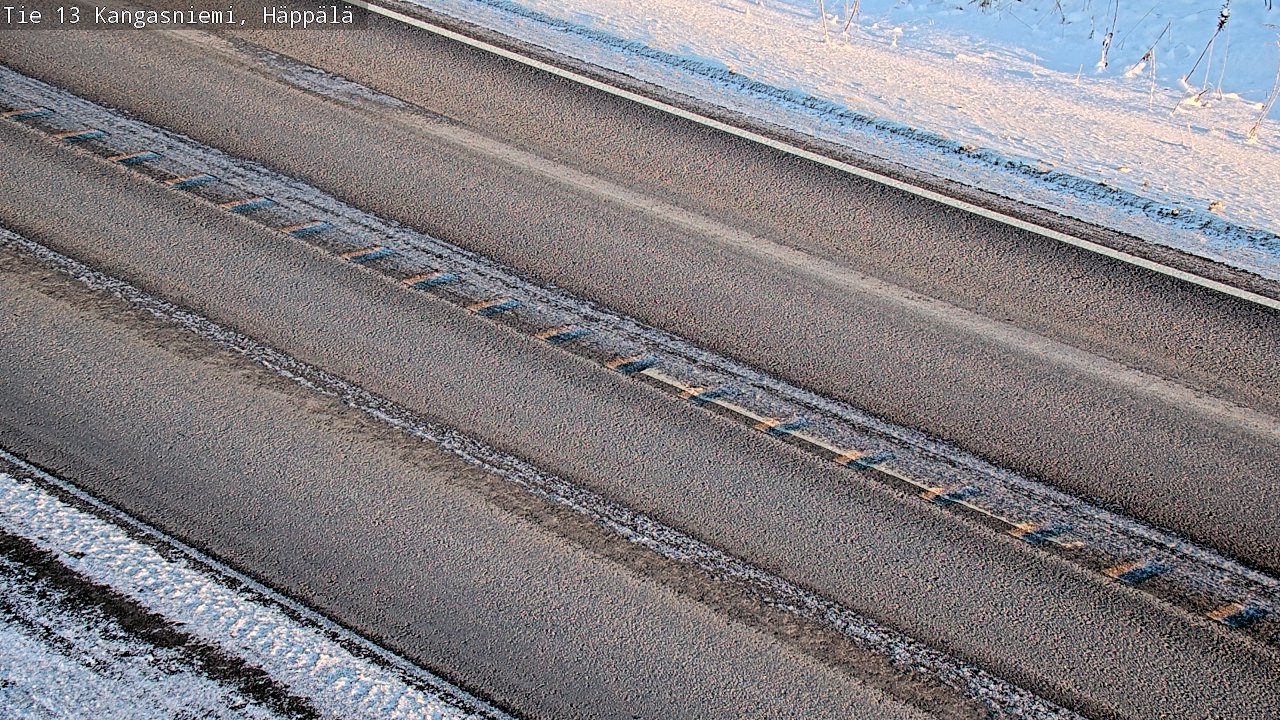Weather Camera Image Road 13 Kangasniemi, Häppälä, Kangasniemi, Etelä-Savo