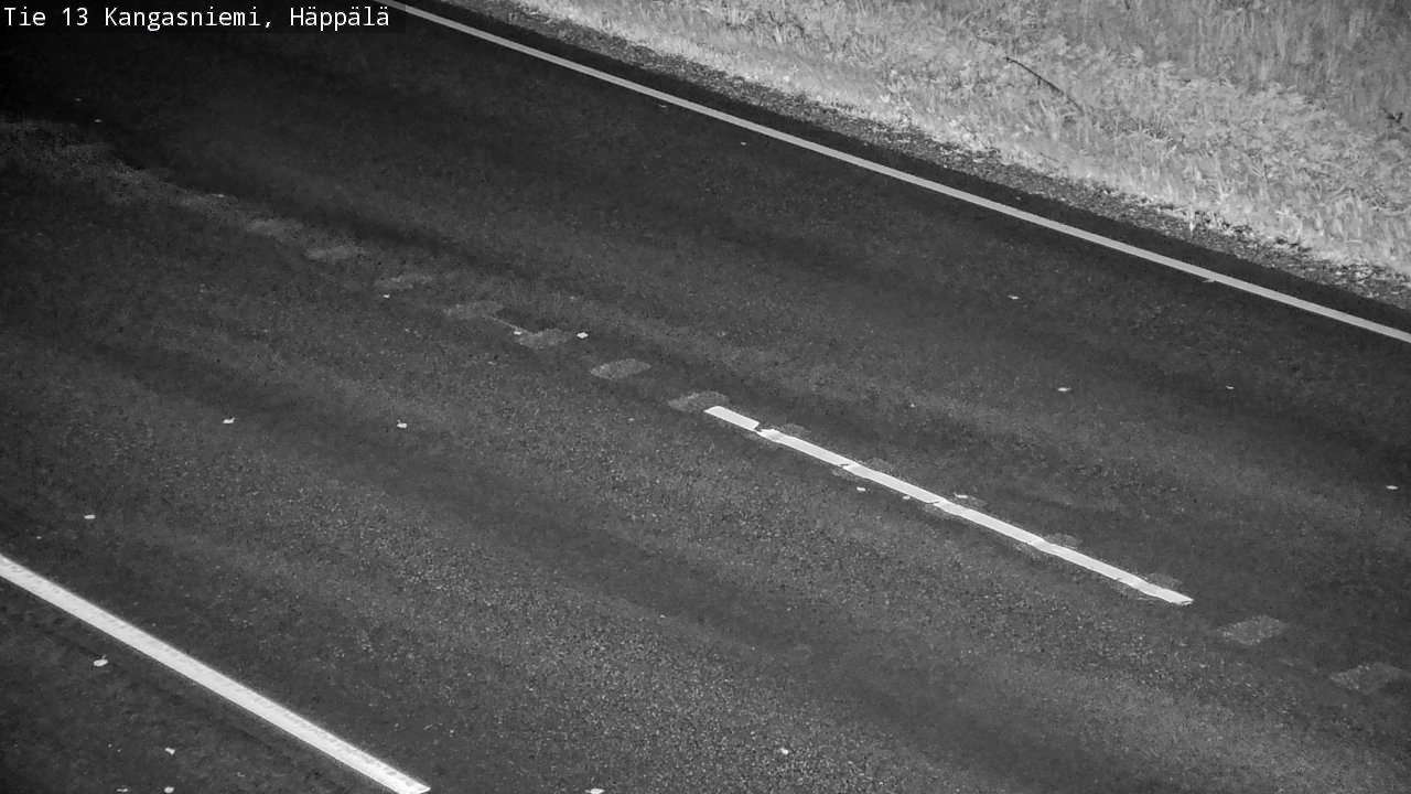 Weather Camera Image Road 13 Kangasniemi, Häppälä, Kangasniemi, Etelä-Savo