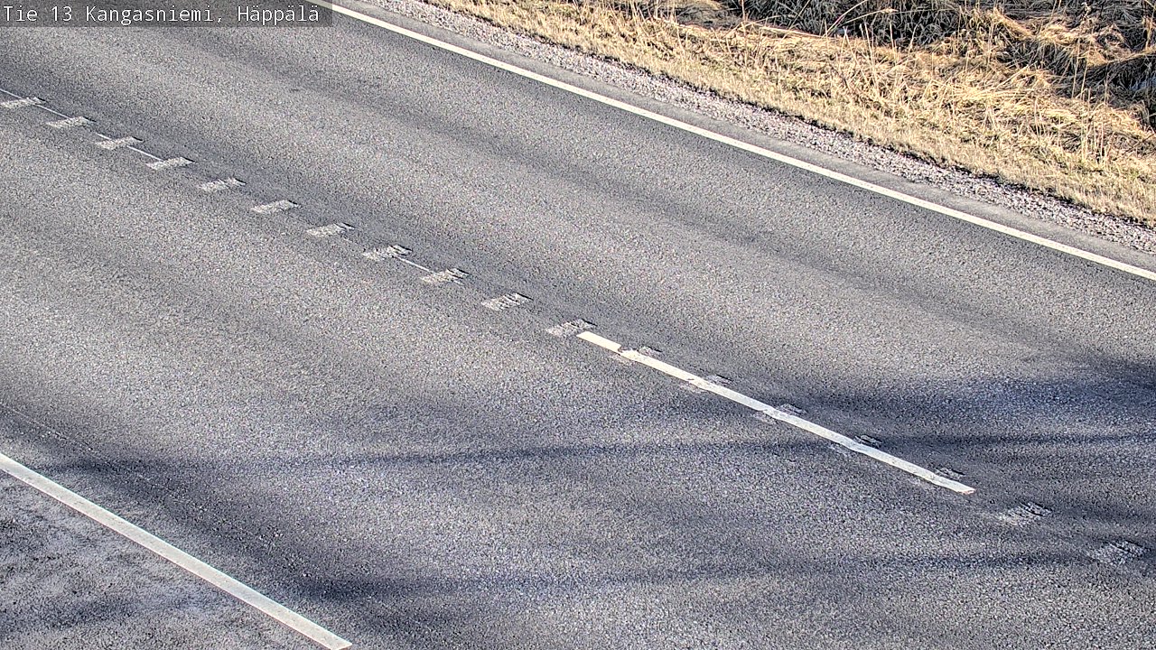 Weather Camera Image Väg 13 Kangasniemi, Häppälä, Kangasniemi, Etelä-Savo