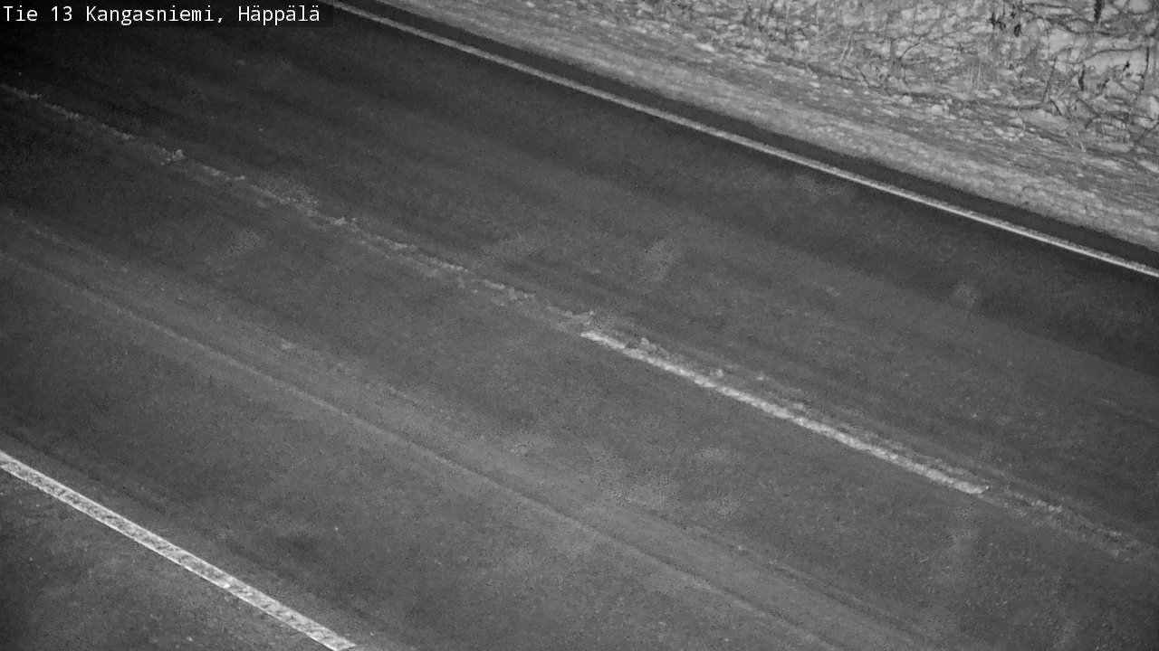 Weather Camera Image Road 13 Kangasniemi, Häppälä, Kangasniemi, Etelä-Savo