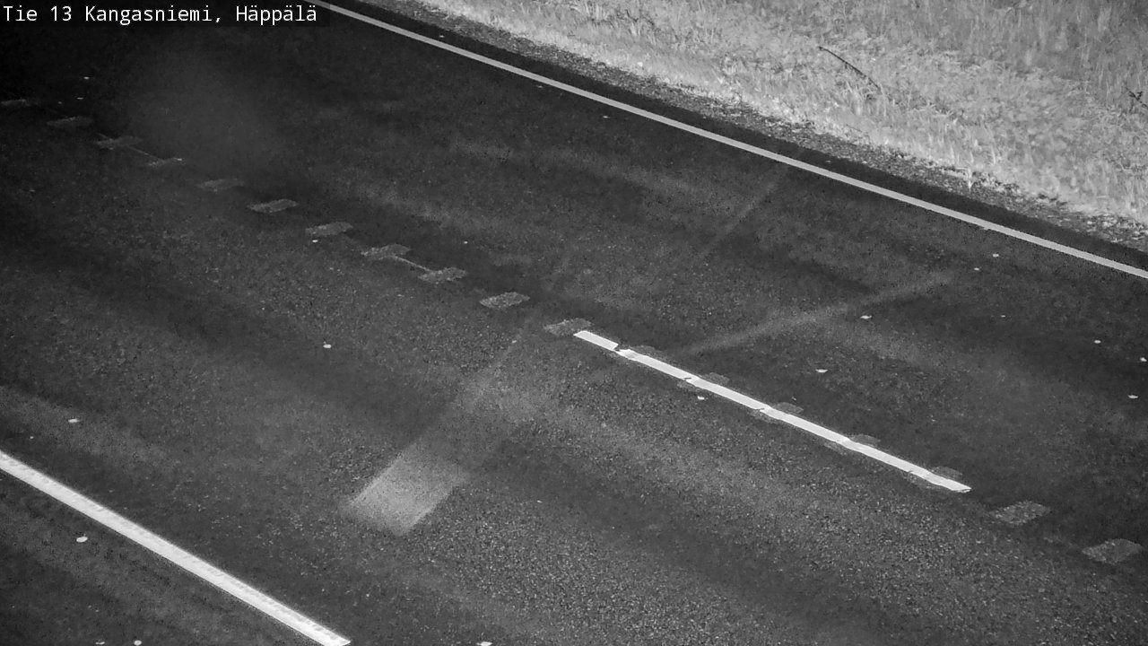 Weather Camera Image Road 13 Kangasniemi, Häppälä, Kangasniemi, Etelä-Savo