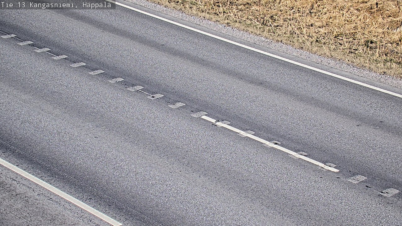 Weather Camera Image Väg 13 Kangasniemi, Häppälä, Kangasniemi, Etelä-Savo