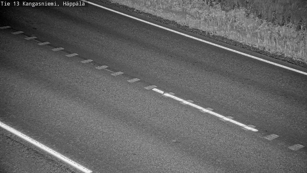 Weather Camera Image Väg 13 Kangasniemi, Häppälä, Kangasniemi, Etelä-Savo