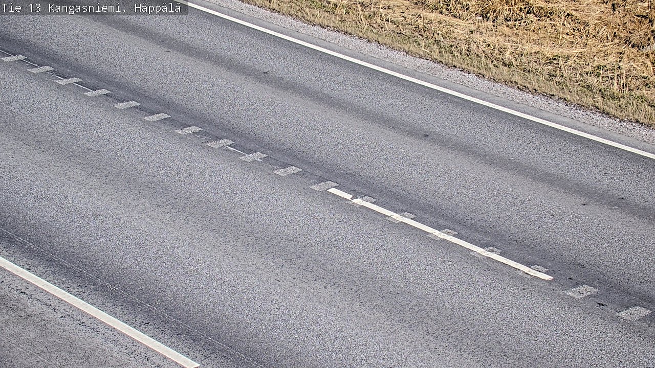 Weather Camera Image Road 13 Kangasniemi, Häppälä, Kangasniemi, Etelä-Savo