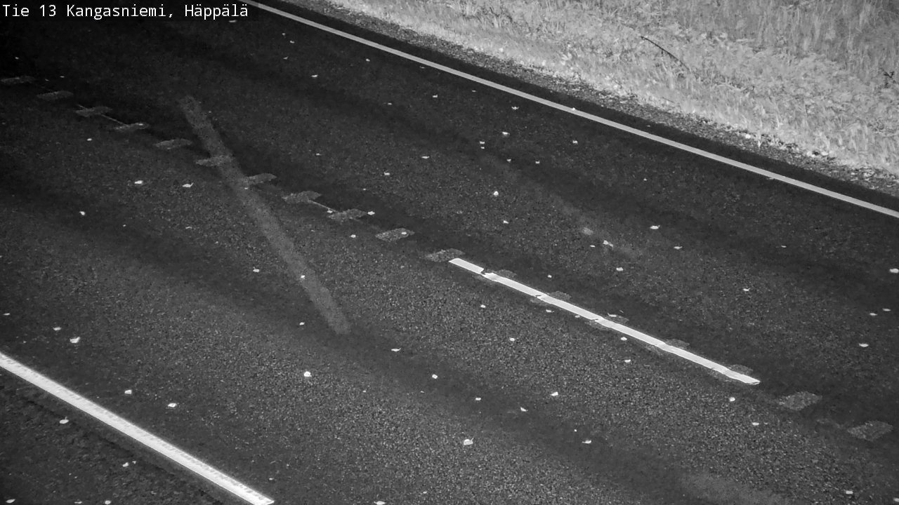 Weather Camera Image Road 13 Kangasniemi, Häppälä, Kangasniemi, Etelä-Savo