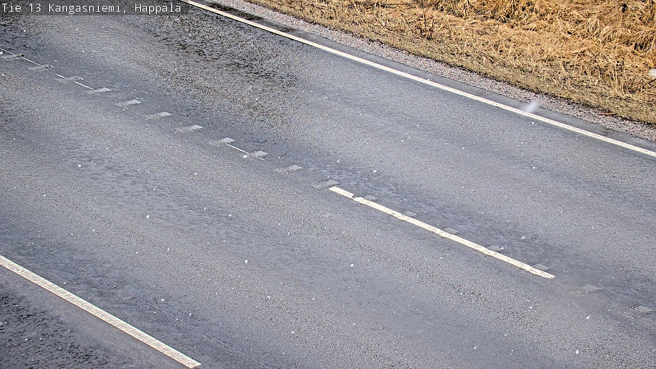 Weather Camera Image Väg 13 Kangasniemi, Häppälä, Kangasniemi, Etelä-Savo