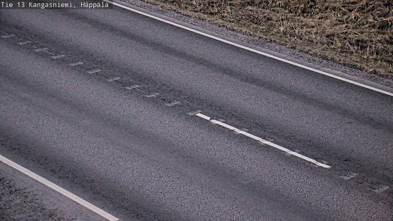 Weather Camera Image Väg 13 Kangasniemi, Häppälä, Kangasniemi, Etelä-Savo