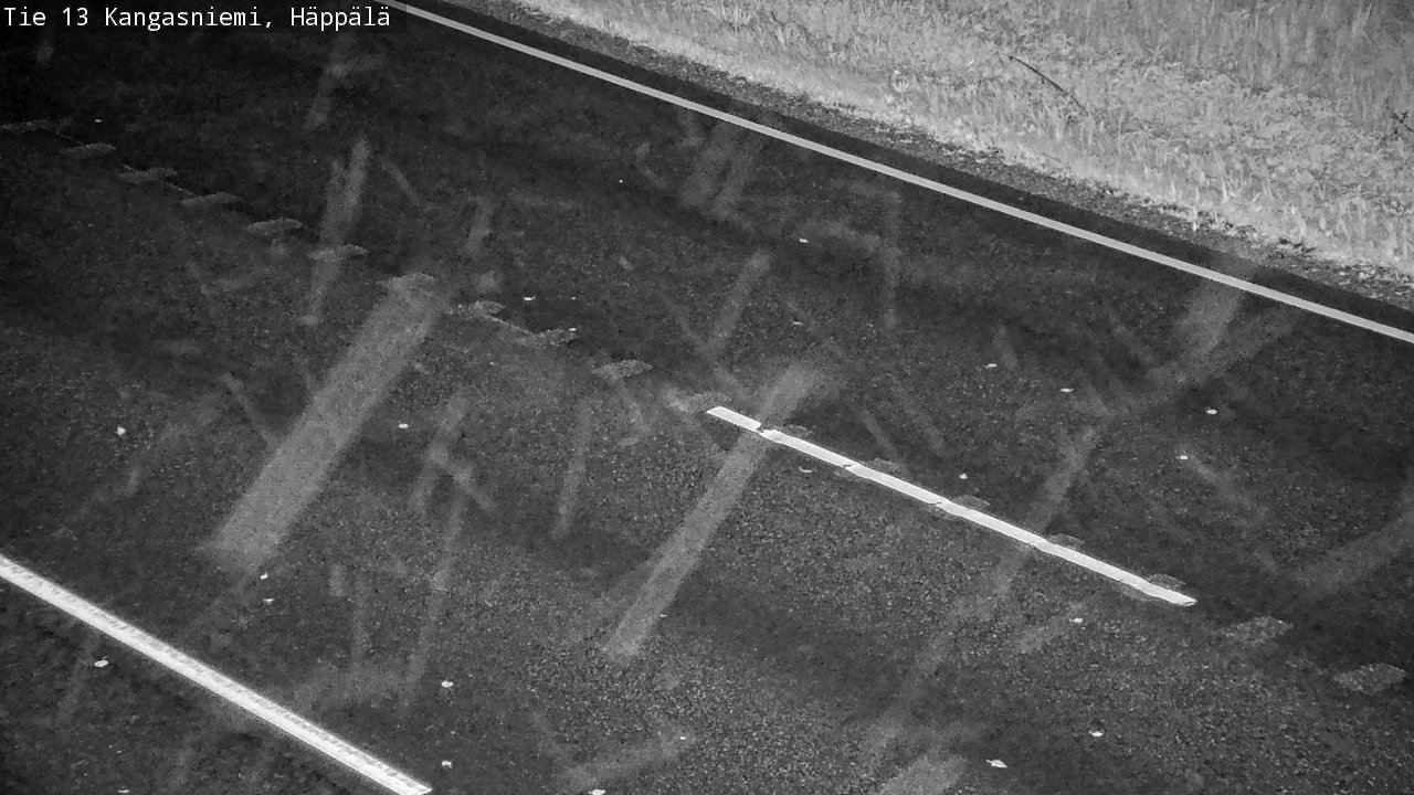 Weather Camera Image Road 13 Kangasniemi, Häppälä, Kangasniemi, Etelä-Savo