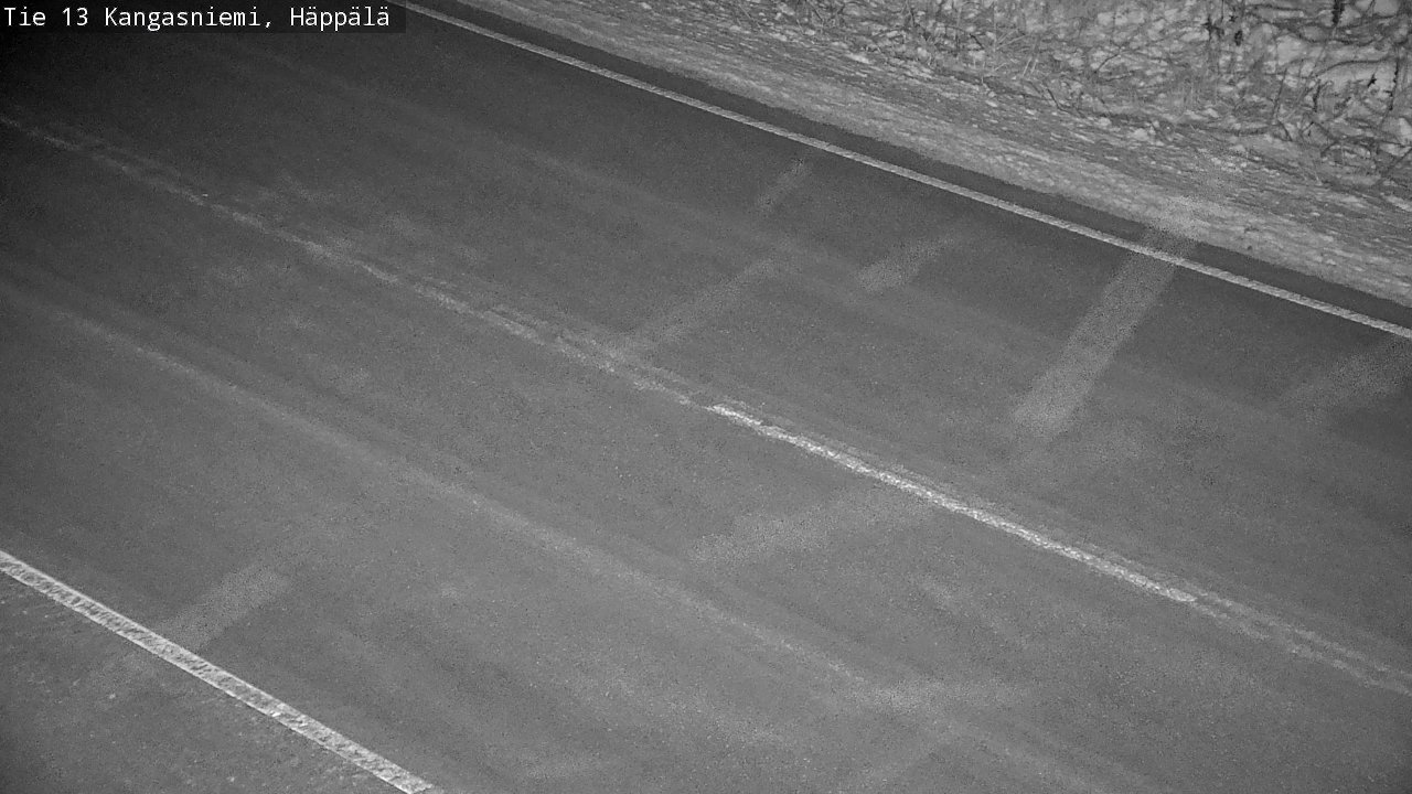 Weather Camera Image Road 13 Kangasniemi, Häppälä, Kangasniemi, Etelä-Savo