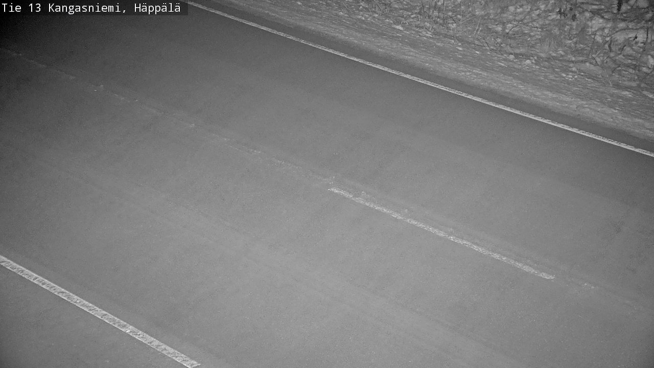 Weather Camera Image Road 13 Kangasniemi, Häppälä, Kangasniemi, Etelä-Savo