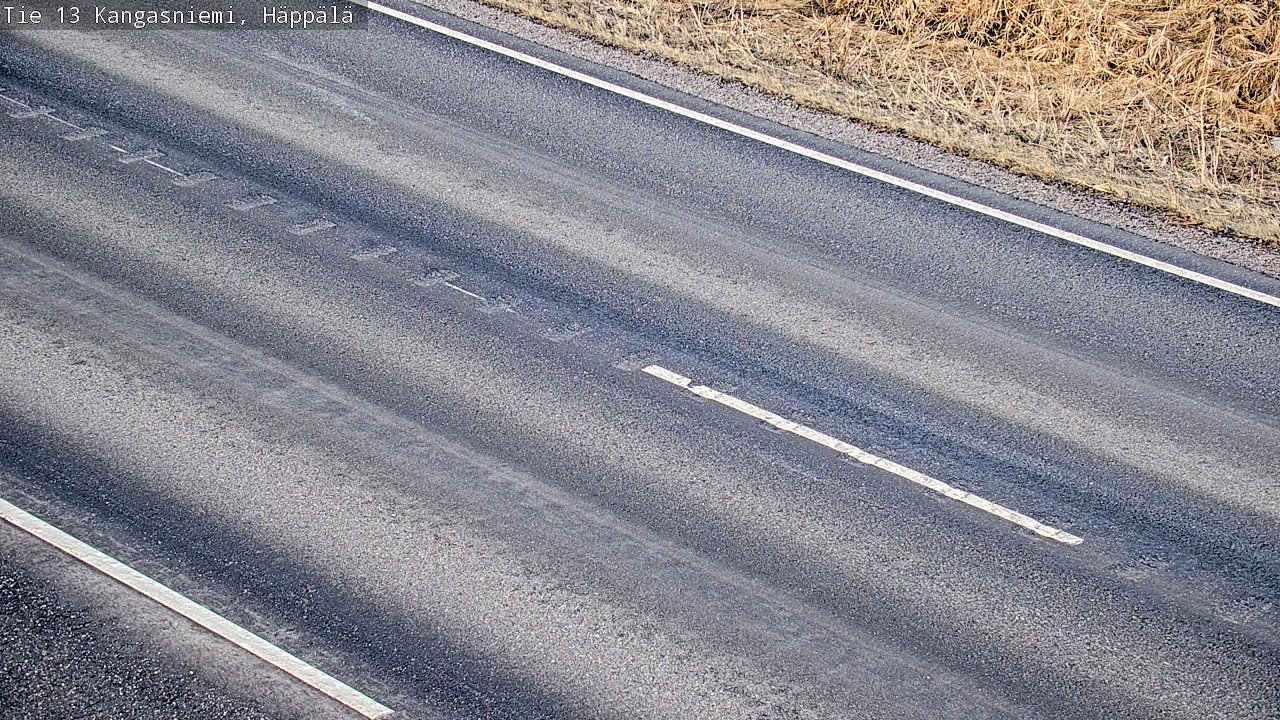 Weather Camera Image Road 13 Kangasniemi, Häppälä, Kangasniemi, Etelä-Savo