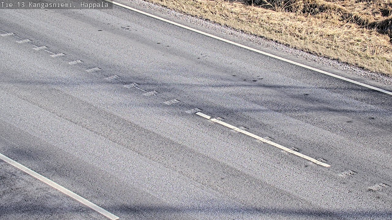 Weather Camera Image Väg 13 Kangasniemi, Häppälä, Kangasniemi, Etelä-Savo